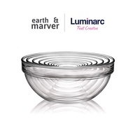 (Local Stock) Luminarc Stackable / Salad Bowl / Mixing Bowl, Glass (Local Stock)