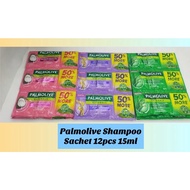 Palmolive Naturals Shampoo Bundle by 12 Sachet 15ml per Dozen