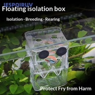 IESPOIRNC Fish Breeding Box, Acrylic Transparent Aquarium Breeder Box,  Space Separation Isolation H