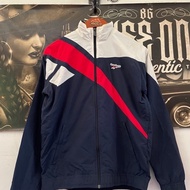 Reebok Windbreaker Navy Parachute Frontal LogoBIG