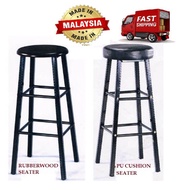 Bar Stool/Lab Stool/Pub Stool/High Bar Stool/Lounge Chair/Cushion Stool/Cafe /Bangku Makmal/Kerusi T