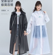 Electric Outer Wear Adult Raincoat New Style Single Women's Full Body Battery Car Rainproof Long Pon