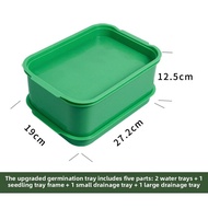 Upgraded Hydroponic Sprouting Pan Home Use Bean Sprout Maker Seedling Cultivation Vegetable Sprout P