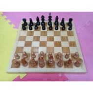 ∋Wooden Chess Set Narra and Patino Wood