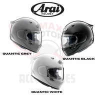 ARAI Quantic Plain Color 100% Original Full Face Helmet Made In Japan
