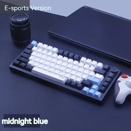 Ajazz Ak820 Pro Mechanical Keyboard Wireless Bluetooth Wired Three-Mode RGB Multifunctional Knob Hot