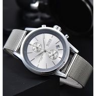 BOSS Men's Quartz Watch Multifunctional Chronograph Business Men's Watch Stainless Steel Strap