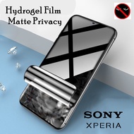Sony Xperia z5/ z5 compact/ z5 dual/ z5 premium/ z5 premium dual Privacy Matte Hydrogel หน้าจอป้องกั