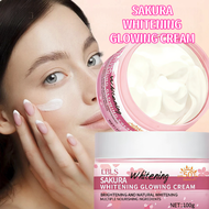 100g Sakura Whitening clowing cream Whitening Anti Aging Remove Perbaikan Retinol Night Cream Anti-k