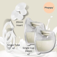 New Design * Phanpy Handsfree Cup Breast Pump Double Cup Universal for any breast pump