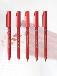 Kure Bamboo ZIG Film Pen Repair Pen OP005 Oily Syringe Jade Carving Line Pen Red Pen Pen Crimson Mar