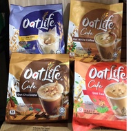 OatLife Cafe Oat Tea Flavor Oat Chocolate/ Oat White Coffee/ Double Oats/ 12 Sachets