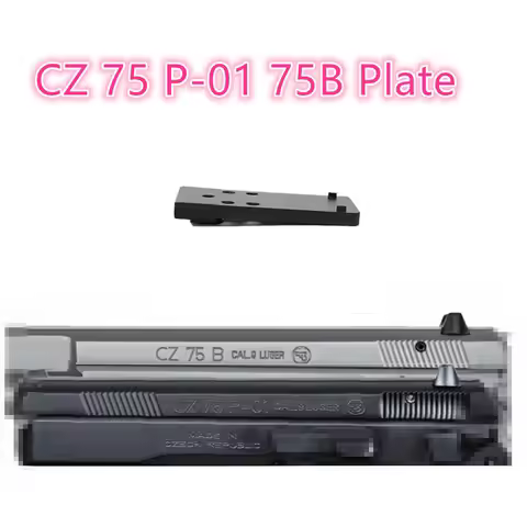 Metal Red Dot Scope Mount Plate for CZ 75 75B 75D PCR Compact 97BD 85 SP-01 P-01 Shadow1 FIT ADE Doc