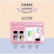 Bpom ORIGINAL COSRX Favorites Best in Class Set (4 Items) Consists Of: 1. Low pH Good Morning Gel Cleanser For Facial Cleansing (20ml) 2. Aha/bha Clarifying Treatment toner As Daily toner (30ml) 3. Advanced Snail 96 Mucin Power
