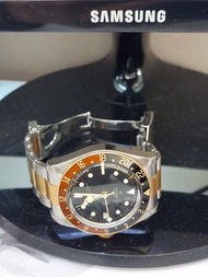 Tudor Black Bay GMT 兩色金屬錶帶