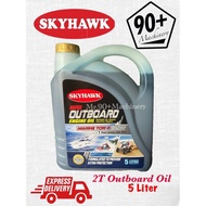 Skyhawk Outboard Engine Oil TCW-3 Speed Boat 2T 5Liter