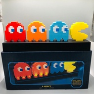 Pixel Pac-Man Light Decor ควบคุมเสียงเพลงจังหวะเปลี่ยนโคมไฟตาราง USB/แบตเตอรี่ขับเคลื่อนแสงกลางคืนขอ