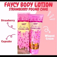 Faycy Body Lotion Strawberry pound cake
