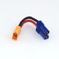 EC5 Female to XT60 Male /w 14AWG Silicone Wire Connector / Adapter Cable Converter for RC Charger Qu