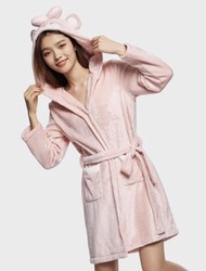 80% New | 6ixty8eight 珊瑚絨睡袍 M Size