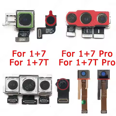 Big Facing Selfie Front Backside Camera Module For Oneplus 7 Pro 1+ 7T 5G One Plus Back View Rear Ca