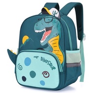 Cartoon Green Dinosaur Backpack Kindergarten Children's Schoolbag Boy 3-5-6 Year Old Girl Primary Sc