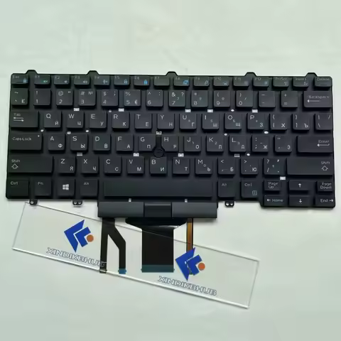 XIN-Russian-US Backlight Laptop Keyboard Laptop For DELL P40G002 P47G P48G P61G P62G P62G001 P72G P7