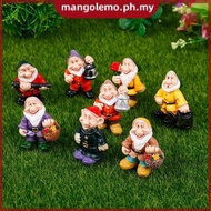 [MANGO] Fairy Garden Miniatures Gnome Dwarf Mini Gnome Figurines Garden Decoration GOOD