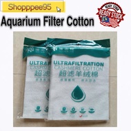 Aquarium Ultrafiltration Cashmere Cotton For Fish Tank 超滤羊绒棉40cm x 60cm x 0.5mm / 120cm x 30cm x 0.5