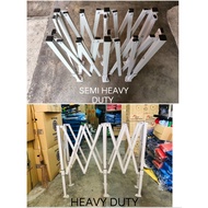 KAKI MEJA LIPAT SAIZ 8ftX2ft KAKI MEJA PASAR MALAM DAPAT SEKALI BESI SUPPORT @ EXTEND BAR