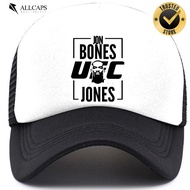 HIGH QUALITY JON JONES UFC Mesh Cap Net Cap Trucker Hat Baseball Cap