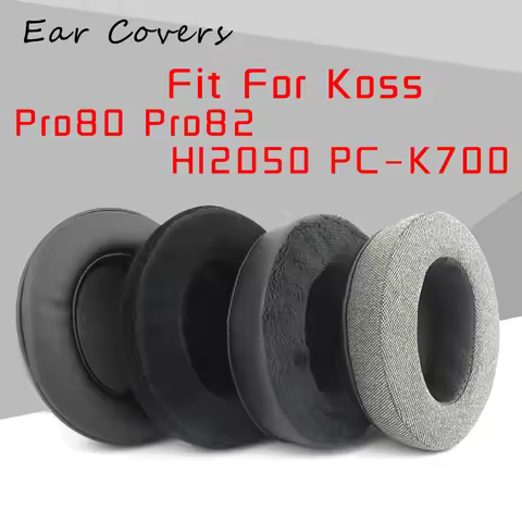Earpads For Takstar Pro80 Pro82 HI2050 PC-K700 Pro 80 82 Headphone Velour Replacement