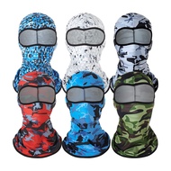【CC】 face Cover Cycling Motorcycle Balaclava Hat Dry Lycra Skiing windproof Neck Ultra UV Protection