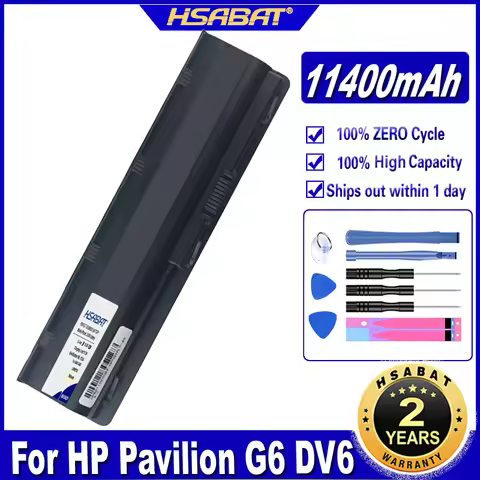 Battery for HP Pavilion g6 dv6 mu06 586006-321 586006-361 586007-541 586028-341 588178-141 593553-00