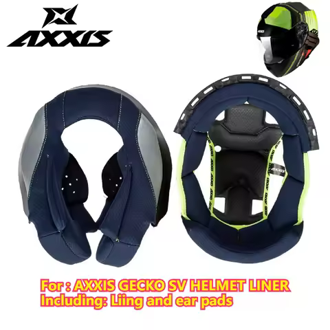 Replacement liner for AXXIS GECKO SV helmet original AXXIS ACCESSORIES XS-XXL size capacete de moto 