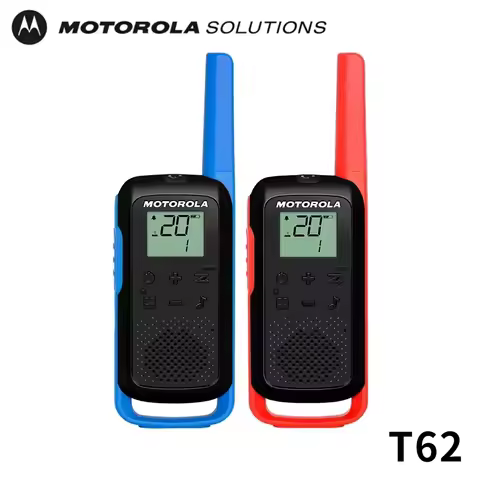 Motorola Talkabout Small Size T62 Walkie Talkie Long Range Analog PMR446 License Free for Kids child