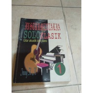 buku INstrumentalia Solo Klasik Gitar akustik dan piano second bekas