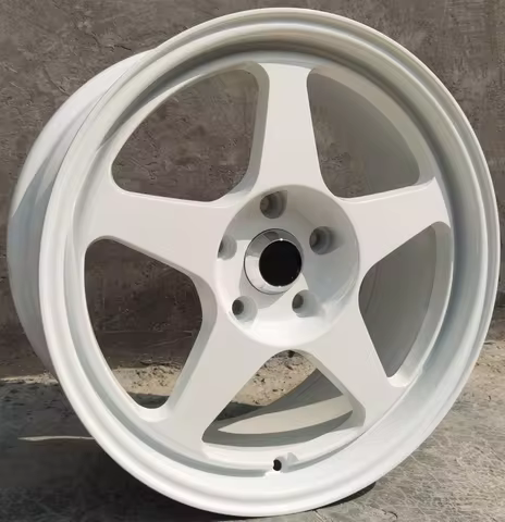 White Spoon Wheels 17 Inch 17x8.0 5x114.3 Car Rims Alloy Wheel
