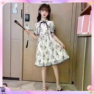 汉服 cheongsam muslimah kids baju cheongsam budak perempuan Girls Dress New Chinese Style Children Han