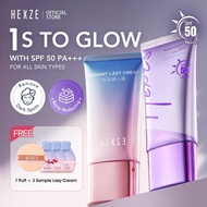 HEXZE Lazy Cream/ Skin Recovery Tone Up Sunscreen SPF 50 PA+++/ Primer Skincare Moisturizer 50g