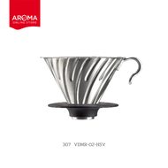 Hario ดริปเปอร์ HARIO V60 Metal Dripper  (VDM-02MB/051) VDPC-02CP-V60 (159)O-VDM-02-HSV (302) VDPC-0
