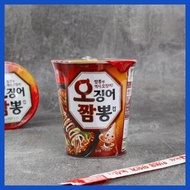 ☋ ∏ ◆ NONGSHIM SQUID JJAMPONG SMALL CUP 67G ( OJING O JJAMPONG SQUID RAMEN CUP NOODLES )