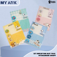 Letter Greeting Paper Set Letter Greeting & Envelope / Snoopy Letter Paper and Envelope Set