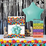 SON PASTEL STAR FOIL BALLOONS (SON-523) / BIRTHDAY BALLOONS / BIRTHDAY BALLOONS / BALLOONS / RUBBER 