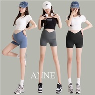 ANNE|Maternity Three-Point Pants Maternity Stretch Adjustable Waist [AP60258] Leggings Belly Lift We