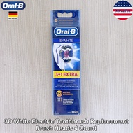 Oral-B® 3D White Advanced Cleaning and Whitening Electric Toothbrush Replacement Brush Heads Braun R