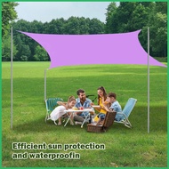 Outdoor Shade Canopy UV Block Waterproof Shade Canopy Water Resistant Square Shade Square Sun Shade 