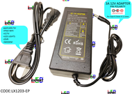 5A 12V Adapter Type Power supply for 12v led strip lights and piso wifi vendo machine and cctv camera and modem