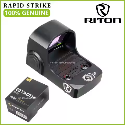 【GENUINE】RITON Optics 3 TACTIX MPRD Ultra-Compact Red Dot Sight 3 MOA RMSC Footprint for Pistol Hand