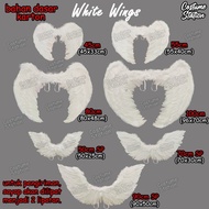 White Angel Wings White Angel Wings Party Accessories Costume Party